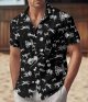 Men's Button Shirt, Summer TropicalHawaiian Shirt ,  Vacation Short Sleeve Casual Shirt Men