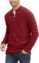 Men's Quarter-Zip Sweater Autumn Winter Thicken Knitted Pullover Polo Sweaters